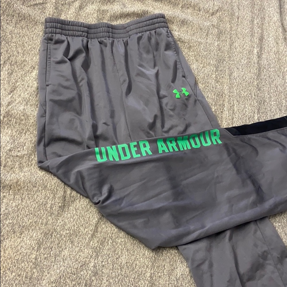 Youth large Grey under armor sweats